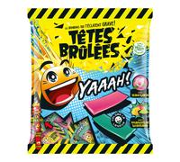 TÊTES BRÛLÉES Yaah! Barres acides et piquantes le sachet de 180g