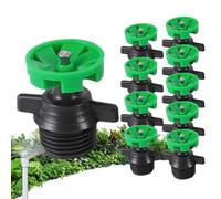 Têtes d'arrosage de jardin - Têtes d'arrosage de jardin de 10 pièces, d'arrosage de jardin | Arroseur de tuyau de jardin, de pulvérisateur de jardin avec rotation