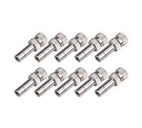 Têtes d'arrosage d'irrigation de jardin réglables, buses brumisation en laiton à connexion rapide 6 mm, micro-buse pulvérisation haute pression pour pièces système et refroi 20 pièces 0.3mm(0.0118in)