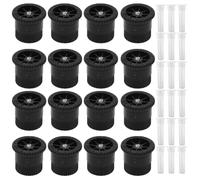 Têtes d'arrosage escamotables réglables à 360°, 16 buses à arc variable, ensemble d'irrigation de jardin et pelouse à haute efficacité, compatible avec RainBird, Hunter et Orbit.