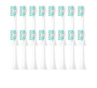 Têtes de brosse à dents 12PCS, compatible avec PHILIPS, HX6982 | Têtes souples 30/20/16/12/8/4PCS pour adultes, têtes de brosse électrique en plastique(16pcs)