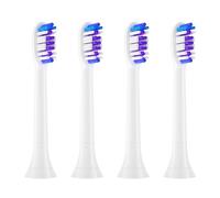 Têtes de brosse à dents 4/8 pièces, compatibles avec les modèles Philips Sonicare HX5/HX6/HX9/HX8/HX7 Series Hx6920 HX5100 HX6100 HX6610(4PCS)