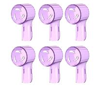 Têtes De Brosse À Dents Anti-Poussière,Compatibles Avec Oral-B,Série Io,Questiontravel,6 Paquets.Purple
