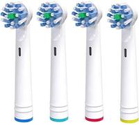 Têtes de brosse à dents BMK Oral-B, 4 pièces - compatibles avec Oral-B EB50 Cross Action