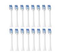 Têtes de brosse à dents, compatible avec Philips, HX6211 HX6610 4100 | 5100, 4300, 4500, 6100, 6150, 6160, 6500, HX3100, HX3211, HX3212, HX3404, HX3651(16pcs White)