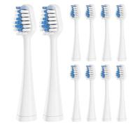 Têtes De Brosse À Dents Compatibles Avec Les Hydropulseurs Waterpik : Embouts Rechange Poils Souples For Une Hygiène Bucco-dentaire Optimale (lot 5 20)(10pcs white)