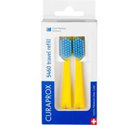 Têtes De Brosse À Dents CS 5460 - Pour Kit De Voyage Élimination De La Plaque Dentaire Ultra - douce Jaune - Bleu Duo De Recharges