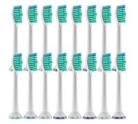 Têtes De Brosse À Dents De Rechange 4/8/12/16, Compatibles Avec Les Têtes De Brosse À Dents Électriques Philips 1100, 2100, 4100, 4300, 5100, 5300, 6100, 6500, Etc.(16pcs)