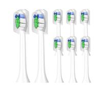 Têtes de brosse à dents de rechange, 4/8/12/16 pièces, compatibles avec Philips, recharges de brosse à dents électrique Sonicare for 1100 2100 4100 5100(8pcs White)