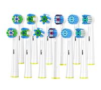 Têtes De Brosse À Dents De Rechange,4 À 12 Paquets,Compatibles Avec Le Brosse À Dents Électrique Braun Oral B 7000/Pro 1000/9600/ 5000/3000/8000.Variety Pack-12Pcs-W.