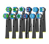 Têtes de brosse à dents de rechange,4 à 12 paquets,compatibles avec le brosse à dents électrique Braun Oral b 7000/Pro 1000/9600/5000/3000/8000 - Type Variety Pack-12pcs-B