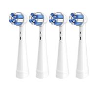 Têtes De Brosse À Dents De Rechange, 4 Pièces, Compatibles For Braun, Compatibles For Oral, Série B IO 3 4 5 6 7 8 9 10(WHITE)