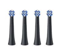 Têtes De Brosse À Dents De Rechange, 4 Pièces, Compatibles For Braun, Compatibles For Oral, Série B IO 3 4 5 6 7 8 9 10(Black)