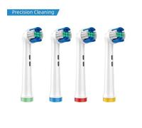 Têtes De Brosse À Dents De Rechange,4 Pièces/Ensemble,Pour Brosse À Dents Électrique Sonique Intelligente,Compatible Avec Oral B,Adapté Aux Dents Sensibles.Eb20-X.