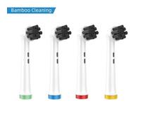 Têtes De Brosse À Dents De Rechange,4 Pièces/Ensemble,Pour Brosse À Dents Électrique Sonique Intelligente,Compatible Avec Oral B,Adapté Aux Dents Sensibles.Eb58-X