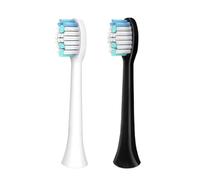 Têtes De Brosse À Dents De Rechange Compatibles Avec La Brosse À Dents Électrique TrueLife SonicBrush Compact/SonicBrush Compact Duo(4pcs BLACK)