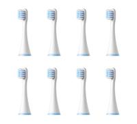 Têtes De Brosse À Dents De Rechange, Compatibles Avec Les Brosses À Dents Électriques For Enfants SOOCAS C1/MITU MES801/KAISHU/DR.BEI A7, Avec Embout Souple(8PCS)