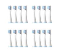 Têtes De Brosse À Dents De Rechange Compatibles Avec Les Brosses À Dents Électriques For Enfants SOOCAS C1/MITU MES801/KAISHU/DR.BEI A7, Buse Souple For Enfants(16PCS)
