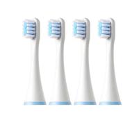 Têtes De Brosse À Dents De Rechange Compatibles Avec Les Brosses À Dents Électriques For Enfants SOOCAS C1/MITU MES801/KAISHU/DR.BEI A7, Buse Souple For Enfants(4PCS)