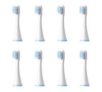Têtes De Brosse À Dents De Rechange Compatibles Avec Les Brosses À Dents Électriques For Enfants SOOCAS C1/MITU MES801/KAISHU/DR.BEI A7, Buse Souple For Enfants(8PCS)