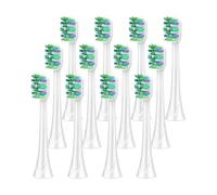 Têtes De Brosse À Dents De Rechange Compatibles Avec Les Brosses À Dents Électriques Philips Sonicare Optimal Plaque Control HX9023/65 HX9044 HX9054(12 Pcs)