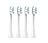 Têtes de brosse à dents de rechange compatibles avec les brosses à dents électriques Xiaomi Mijia T301/T302/T501C(4 pcs white)