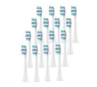 Têtes de brosse à dents de rechange compatibles avec les brossettes électriques Philips Sonicare 1100, 2100, 4100, 4300, 5100, 5300, etc.(16pcs)