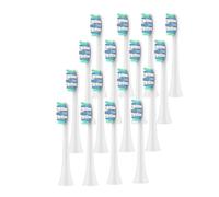 Têtes de brosse à dents de rechange compatibles avec les têtes de brosse électriques Philips 1100 2100 4100 4300 5100 5300 6100 6500(16pcs)