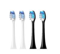 Têtes De Brosse À Dents De Rechange, Compatibles Avec Philips, Tête De Brosse À Dents Électrique Sonicare 1100 2100 4100 5100 5300 6100 7500(2White 2Black)
