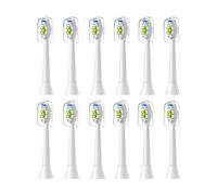 Têtes De Brosse À Dents De Rechange, Compatibles Avec Philips, Tête De Brosse Électrique De Remplacement 4100 6500 6100 7500 5300 1100, 12/16 Pièces(12pcs White)