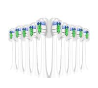 Têtes De Brosse À Dents De Rechange, Compatibles Avec Philips, Têtes De Brosse À Dents Électrique Sonicare 4100 6500 6100 7500 5300 1100, Paquet De 10(10pcs White)