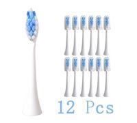 Têtes De Brosse À Dents De Rechange Pour Philips Sonicare Cover Health Aoremon Hx7022 Têtes De Brosse À Dents Électrique À Ajustement Moyen À Visser.3Color-1A-12Pcs.