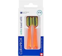Têtes De Brosse À Dents De Voyage Cs 5460 Ortho ¿ Pour L'Entretien Des Appareils Dentaires Nettoyage Ultra Doux Orange Lot De 2[Z533]