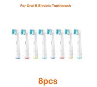 Têtes De Brosse À Dents Électrique Compatibles Avec Oral B Braun,Têtes De Brosse De Rechange De Précision Pour Smart Genius,4-16 Pièces/Ensemble.8Pcs Head