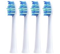 Têtes De Brosse À Dents Électrique De Rechange Pour Huawei,Nettoyeur De Dents,Élimination De La Plaque Dentaire Avec Couvercle Anti-Poussière,Hilink Lebooo,4 Pièces.White.
