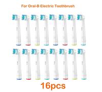 Têtes De Brosse À Dents Électrique De Rechange Pour Oral-B,Puissance Avancée,Pro Santé,Triomphe,Excel 3D,Vitalité,Nettoyage De Précision.16Pcs Head.