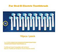 Têtes De Brosse À Dents Électrique De Rechange Pour Oral-B Sonic,Recharge Pour 7000/Pro 1000/9600/ 5000/3000/8000,Nettoyage.16Pcs With Logo.