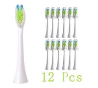 Têtes De Brosse À Dents Électrique De Remplacement,Adaptées À La Série E Essence Xtreme Elite Advance Cleancare C3,Fourniture De Têtes De Brosse À Dents Électrique.3Color-2A-12Pcs