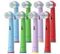 Têtes De Brosse À Dents Électrique De Remplacement Pour Enfants,4/8 Pièces,Adaptées Aux Étapes Oral Pro-Health B D100K 4510K D10 D12.10A 8Pcs.