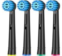 Têtes De Brosse À Dents Électrique De Remplacement,Soins Des Gencives Sensibles,Pour Oral B Braun 7000,Pro 1000,9600,500,3000,8000 Clean,4/8/16 Pièces.4Pcs Black.