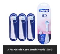 Têtes de brosse à dents électrique Oral-B iO IO7 IO8 IO9,nettoyage ultime,recharge douce - Type white Gentle Clean