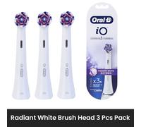 Têtes de brosse à dents électrique Oral-B iO IO7 IO8 IO9,nettoyage ultime,recharge douce - Type White Radiant