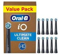 Oral-B Brossettes de rechange Ultimate Clean – Noires – Lot de 10 pour brosses iO