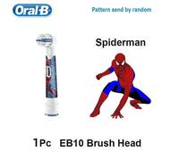 Têtes De Brosse À Dents Électrique Oral B,Poils Souples,Têtes De Rechange,Recharge De Brosse,Livres De Dents Pour Enfants,Frozen Spidsuffolk Car,Eb10.1 Spiderman