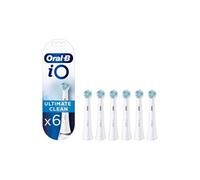Têtes de Brosse à Dents Electrique Oral-B Sonic iO Ultimate Clean Blanches (6 Unités)