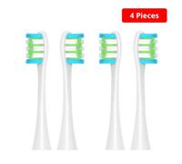 Têtes De Brosse À Dents Électrique Pour Oclean X Pro Elite/One/X/X Pro/Z1/F1/Air 2,Têtes De Brosse À Dents De Remplacement.4 Pieces White