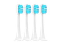 Têtes de brosse à dents électrique sonique, 4/6/10 pièces, compatibles avec Xiaomi Mijia T300/T500/T700, buses de recharge remplaçables, 4 couleurs avec capuchons Anti-poussière(4 Blue)