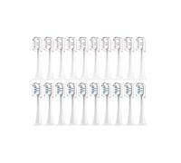 Têtes de brosse à dents électriques compatibles T300/T500/T700, embouts rechange remplaçables, 4 couleurs avec capuchons anti-poussière, lot 20(10White10Pink)