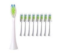 Têtes de brosse à dents électriques de rechange compatibles avec les têtes de brosse à dents blanches Philips Sonicare C2 Plaque Control HX9023/65 et H9044/95(3color-2A-8pcs)
