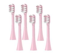 Têtes De Brosse À Dents Électriques De Rechange - Compatibles Avec Panasonic EW-DE92, EW-DL84, EW-DL83, EW-DL82(6 Pink brush heads)